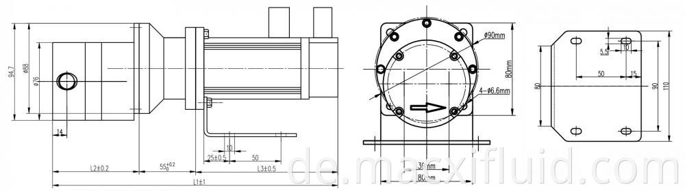 88 Servo Motor Micro Gear Pump